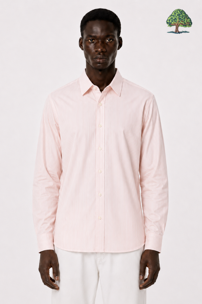 Classic Striped Formal Shirt - Image 2
