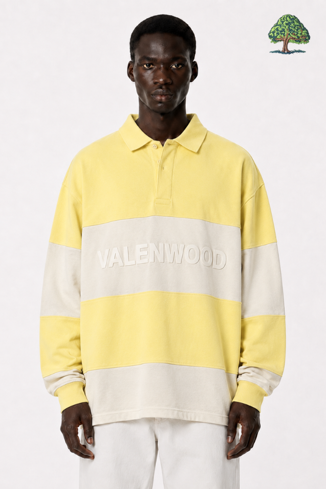 Color Block Polo Sweatshirt - Image 2